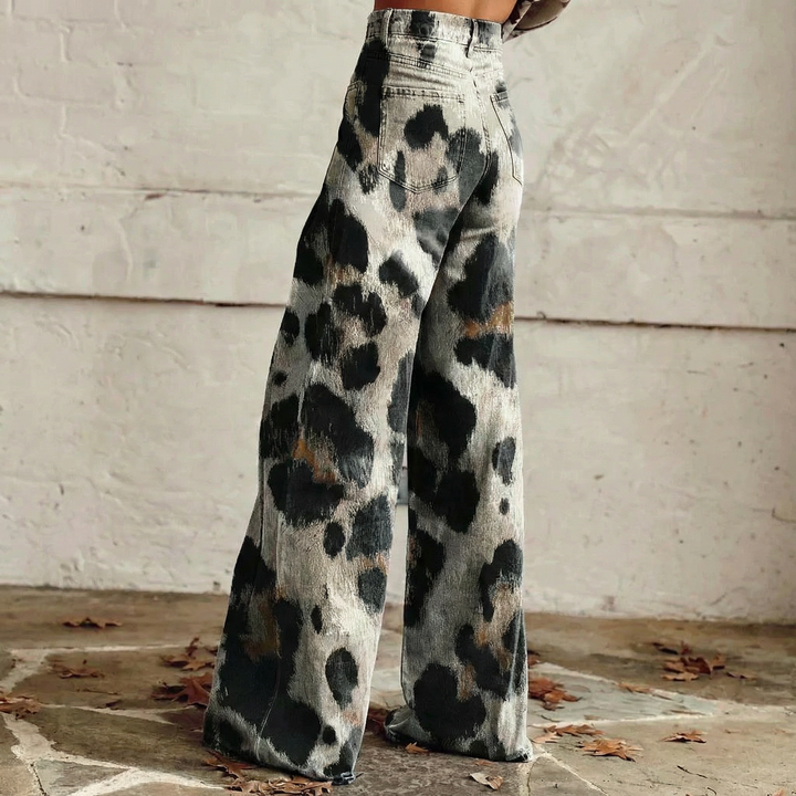 Leona | Pantalones Vintage Boho de Ajuste Fácil