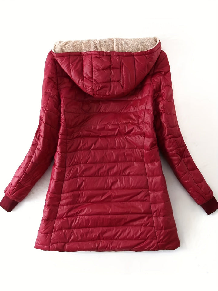 Vicky | Chaqueta Puffer Acolchada con Forro de Forro Polar