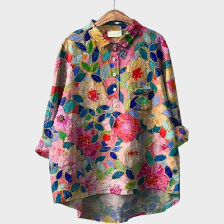 Zaira | Blusa Oversize con Botones