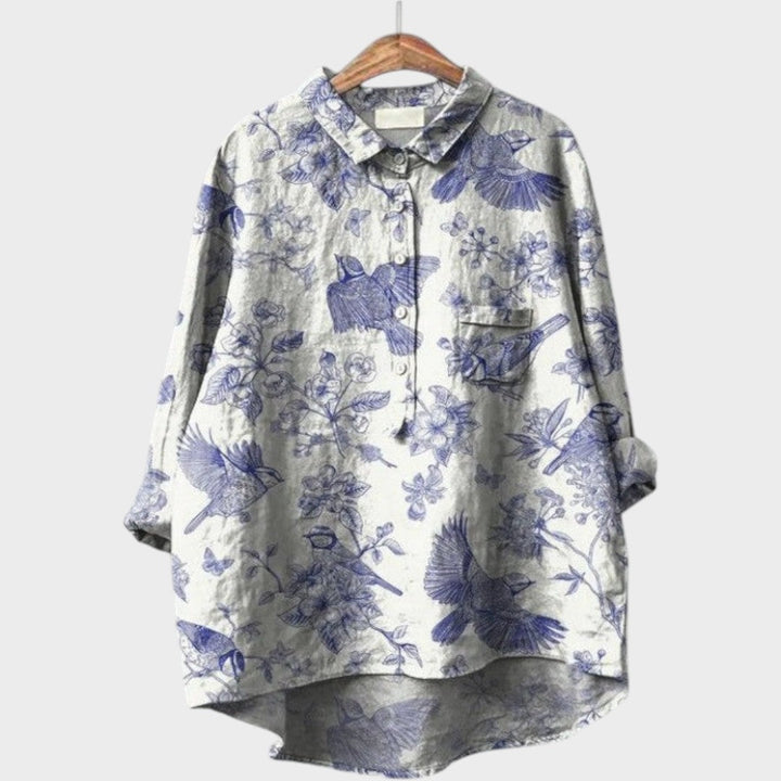 Zaira | Blusa Oversize con Botones
