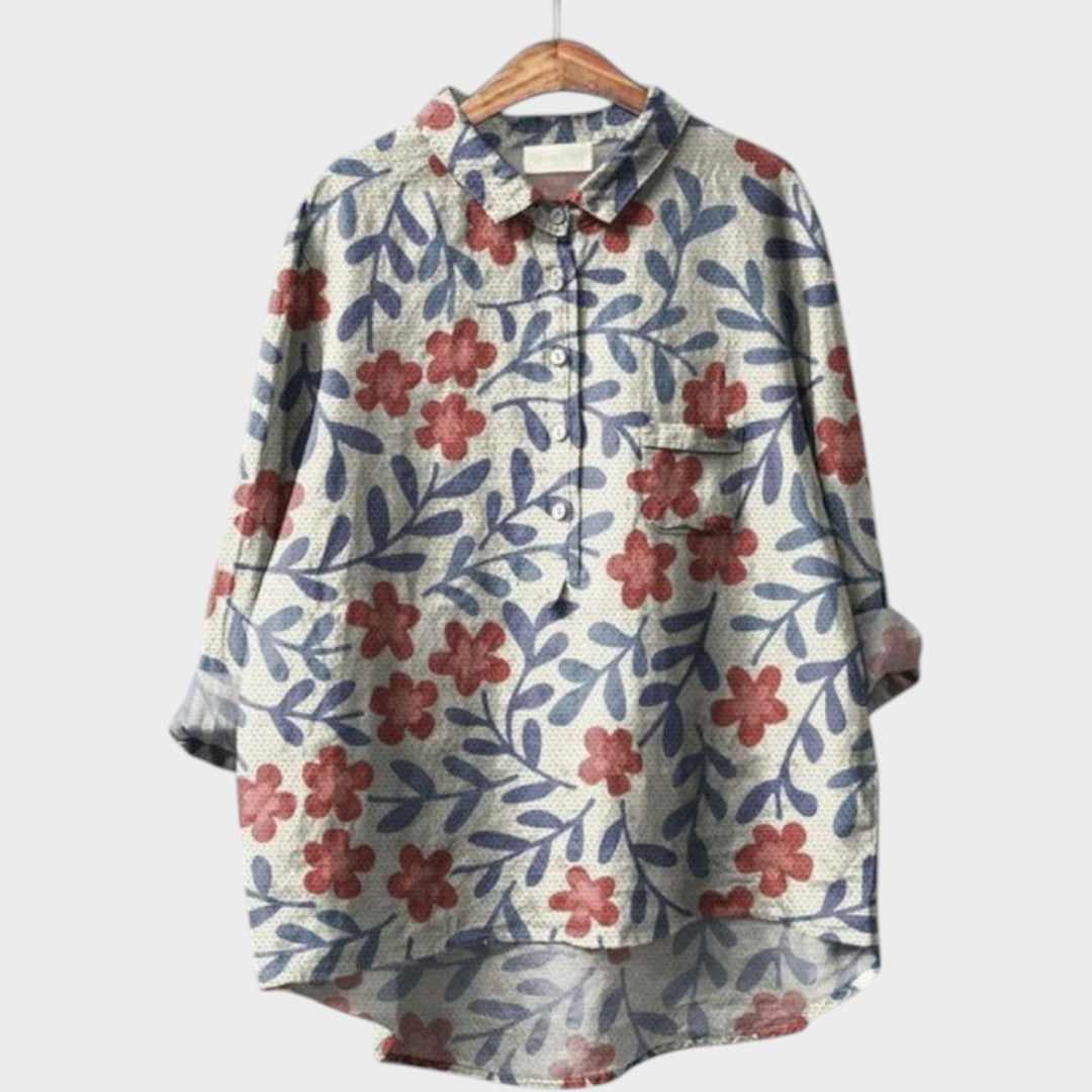 Zaira | Blusa Oversize con Botones