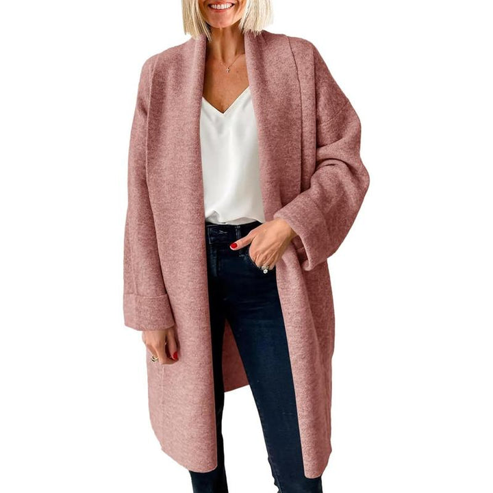 Oliviene | Cárdigan Largo Oversized Abierto y Cómodo