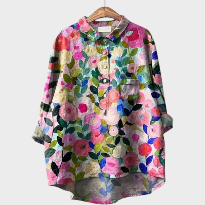 Zaira | Blusa Oversize con Botones
