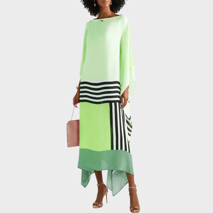 Antonia | Vestido Elegante con Diseño Geométrico