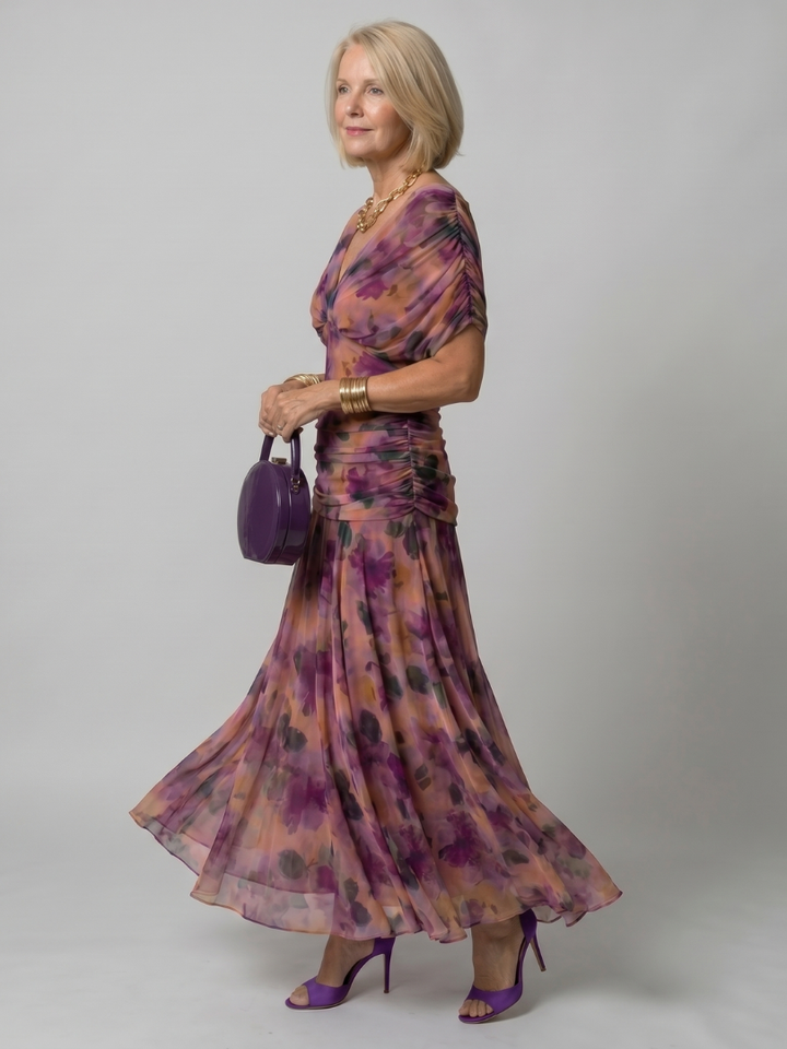 Abril | Vestido Midi Off Shoulder