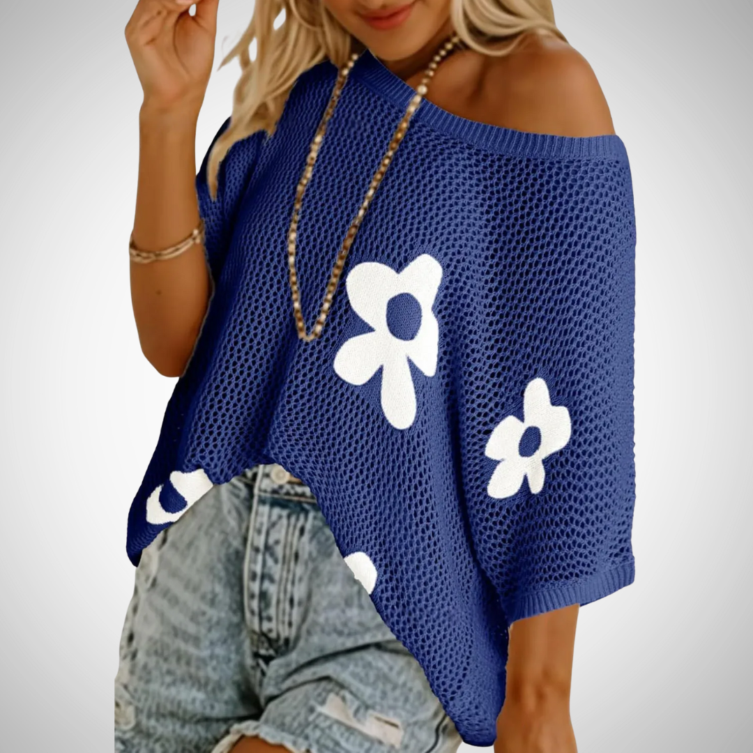 Jinky | Top de Croché Ligero y Elegante