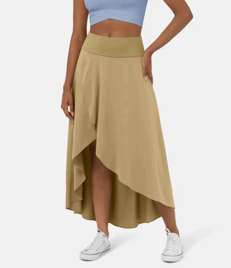 Amelie | Falda Midi Asimétrica Elegante