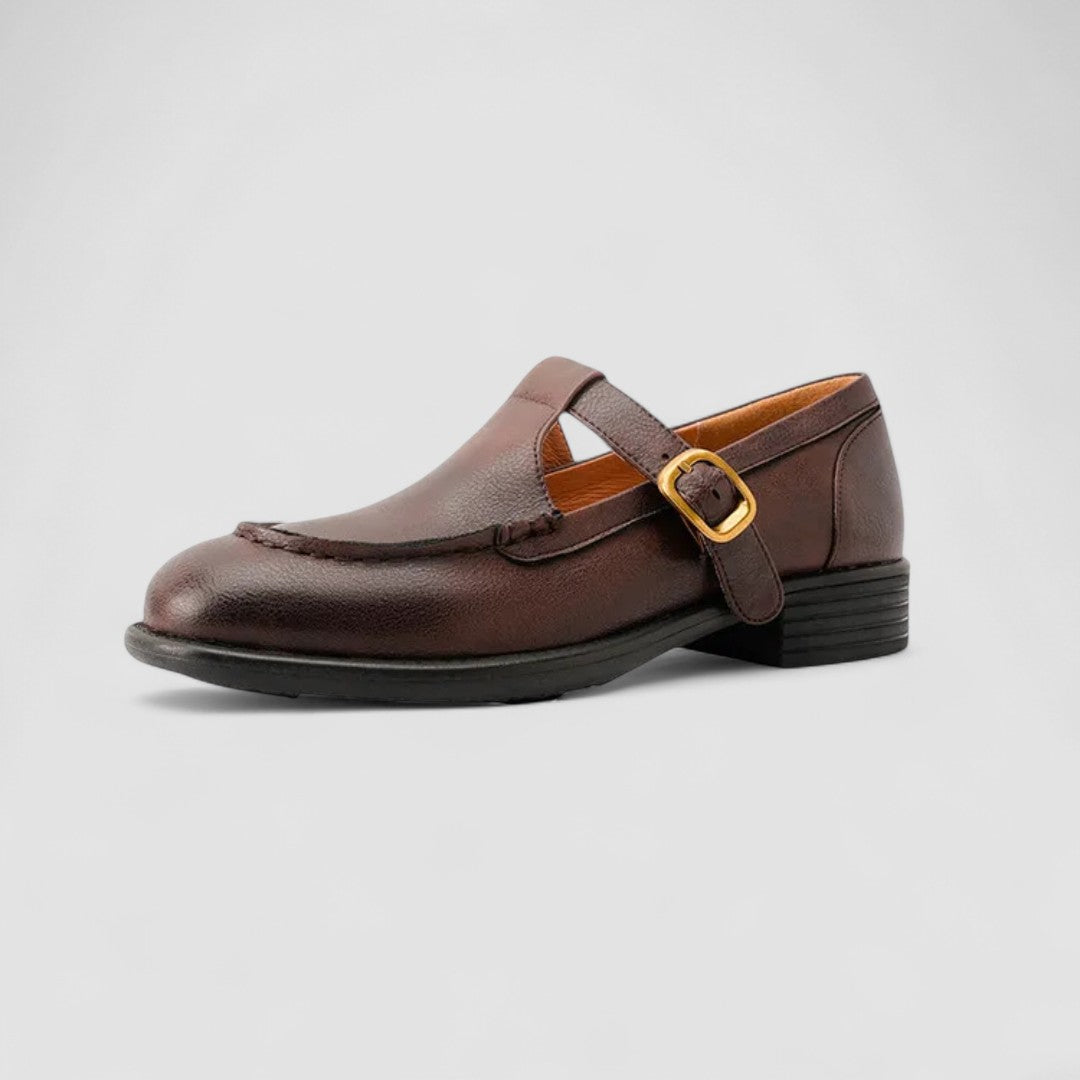 Zhelynne | Zapatos ortopédicos Mary Jane con punta cuadrada