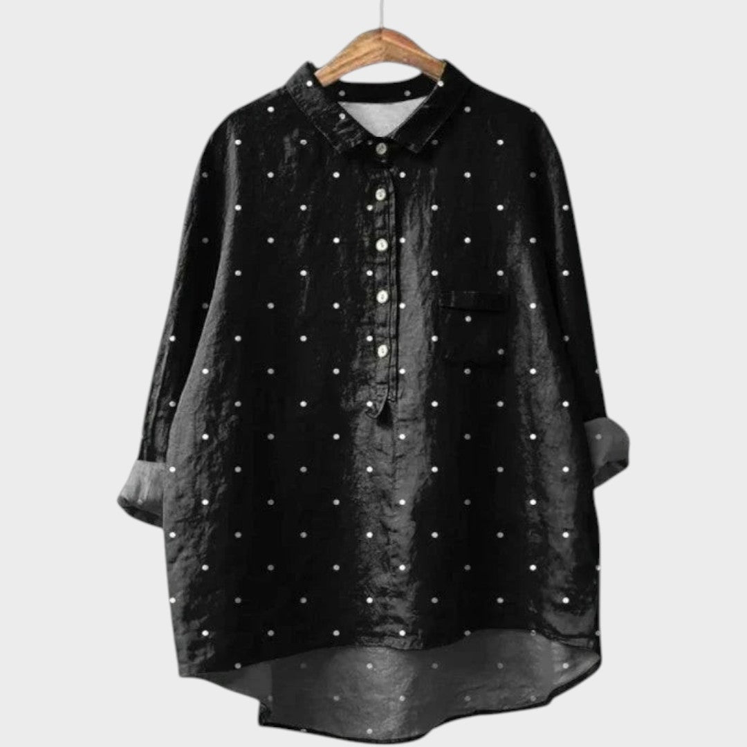 Analía | Blusa Oversize con Botones