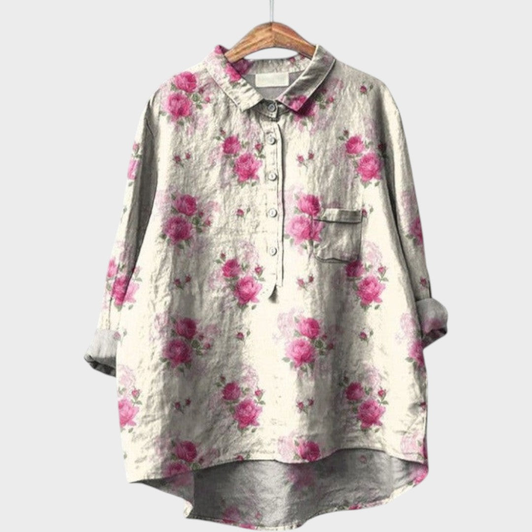 Zaira | Blusa Oversize con Botones