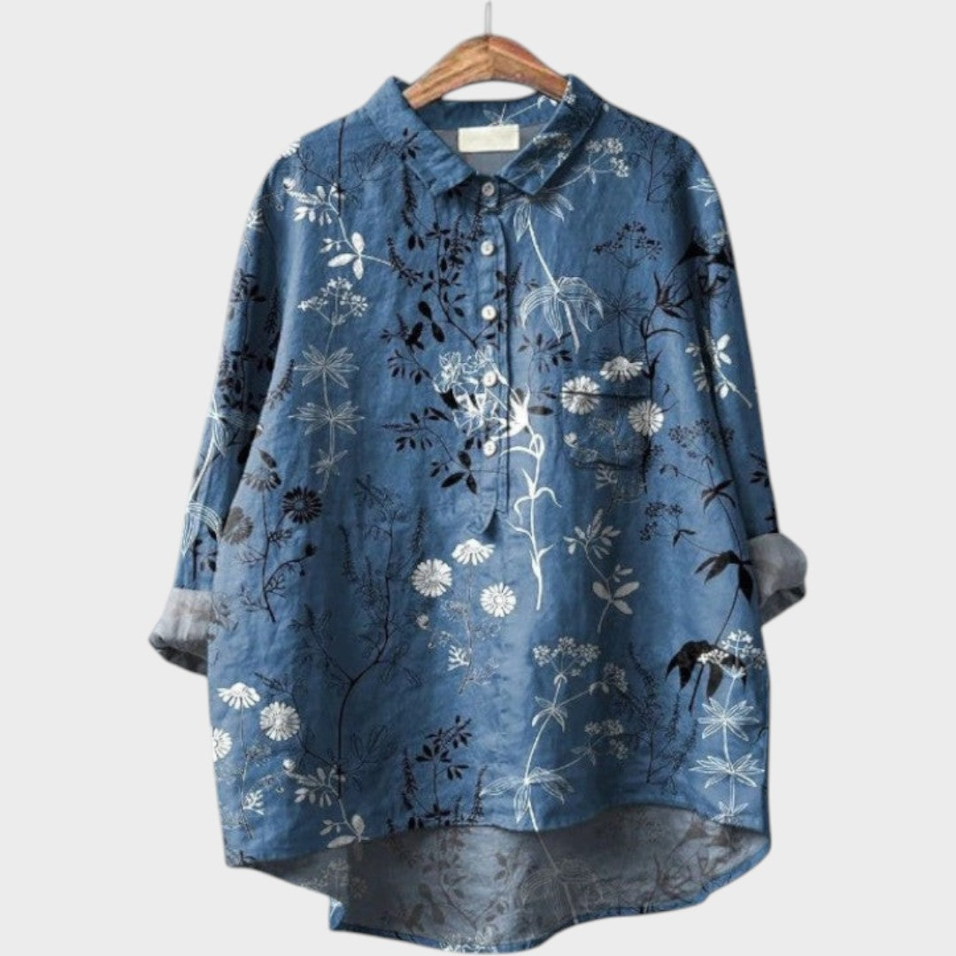 Zaira | Blusa Oversize con Botones