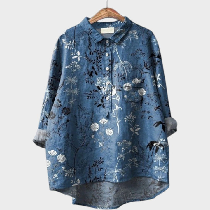 Zaira | Blusa Oversize con Botones