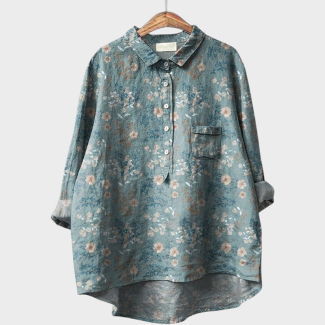 Zaira | Blusa Oversize con Botones