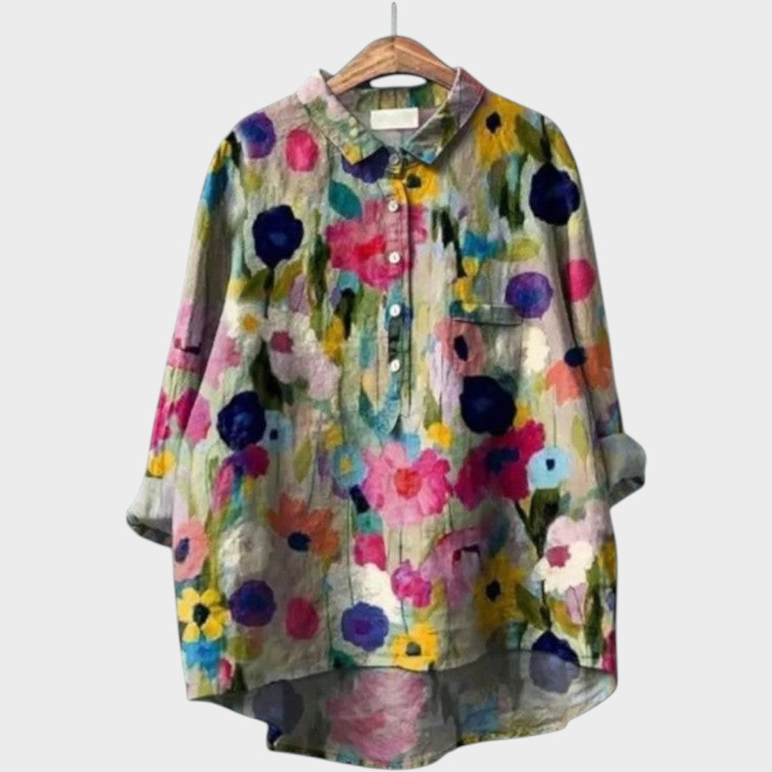 Zaira | Blusa Oversize con Botones