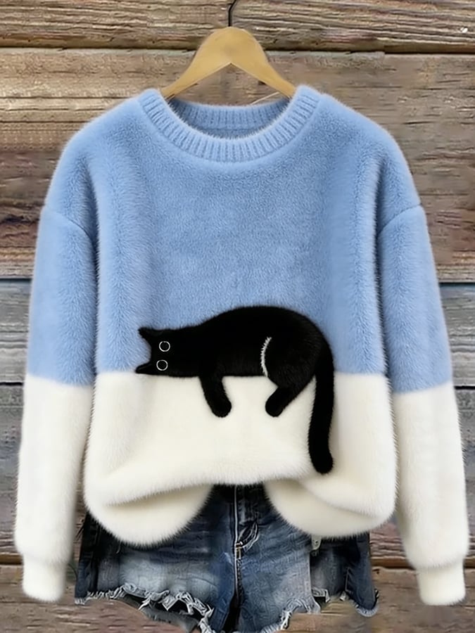 Lunette | Buzo con Estampado de Gato