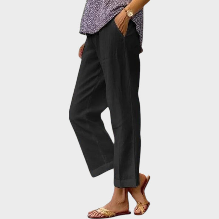 Agustina | Pantalón Liviano de Corte Recto