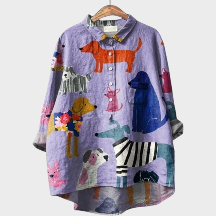 Lara | Blusa Oversize con Botones