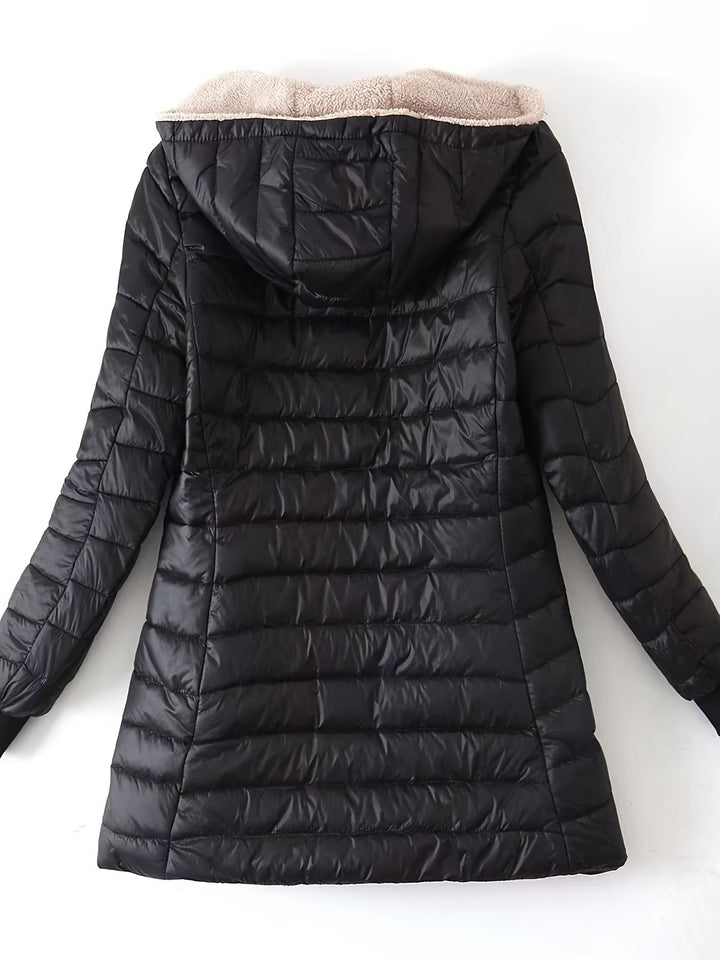 Vicky | Chaqueta Puffer Acolchada con Forro de Forro Polar