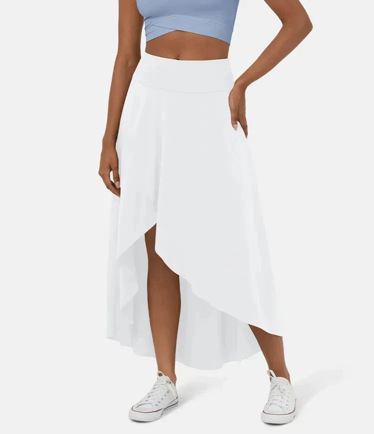 Amelie | Falda Midi Asimétrica Elegante