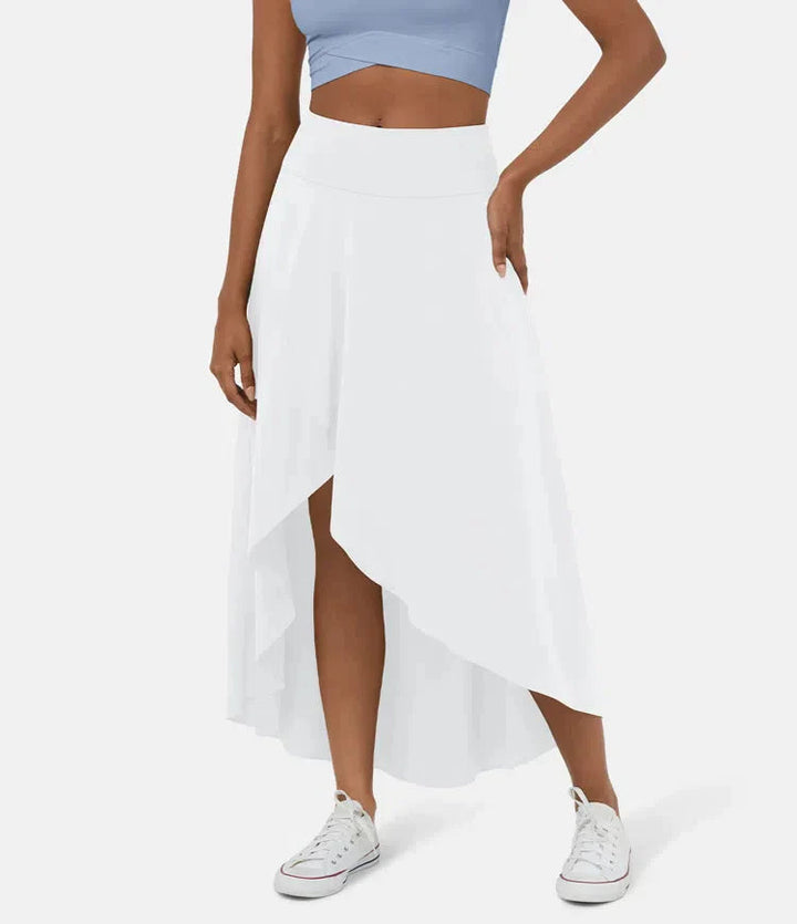 Amelie | Falda Midi Asimétrica Elegante