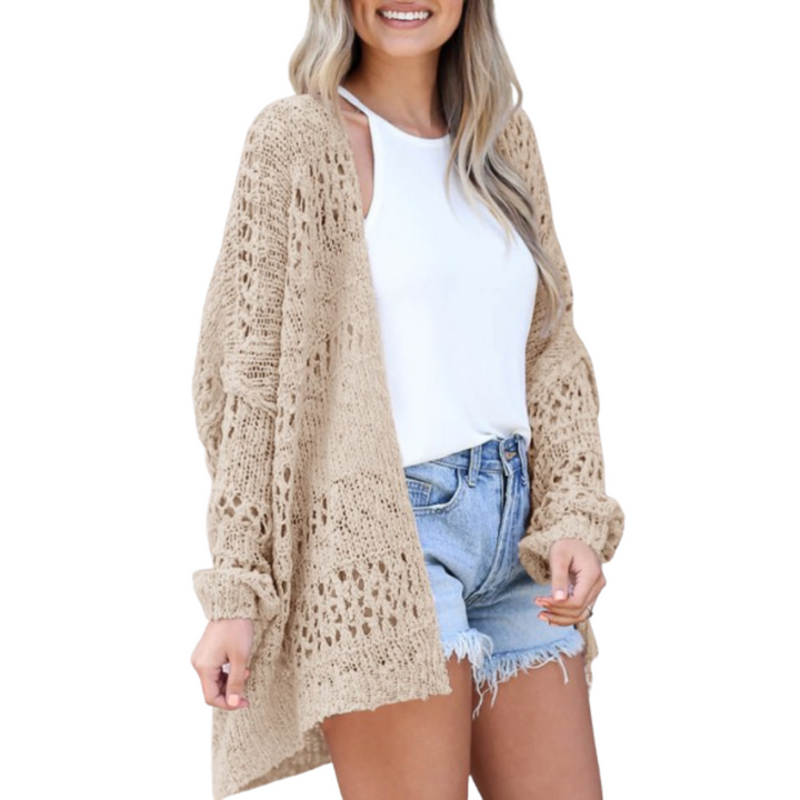 Arizela | Cárdigan Boho Verano Oversized Ligero