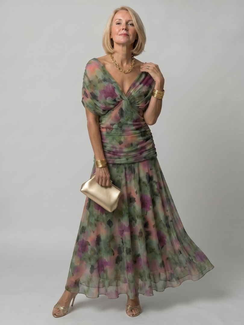 Abril | Vestido Midi Off Shoulder