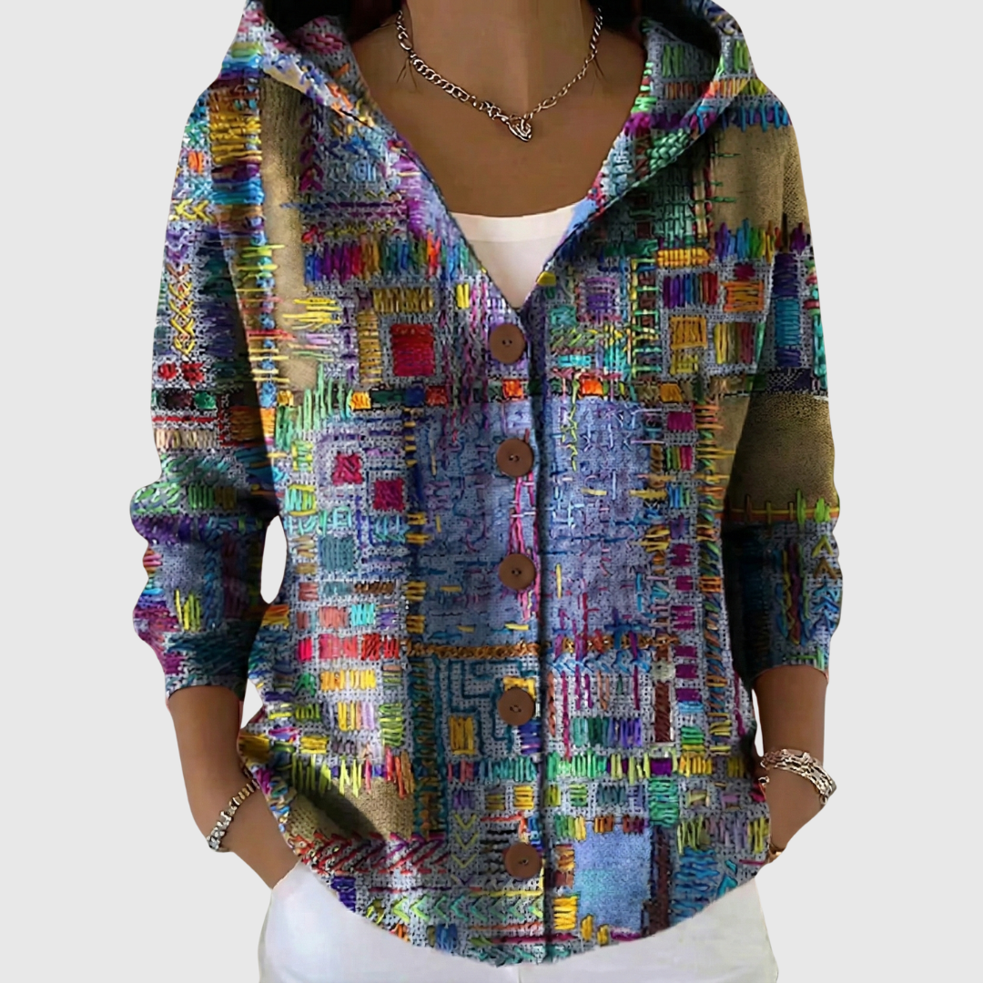 Erika | Sudadera de punto tipo cárdigan