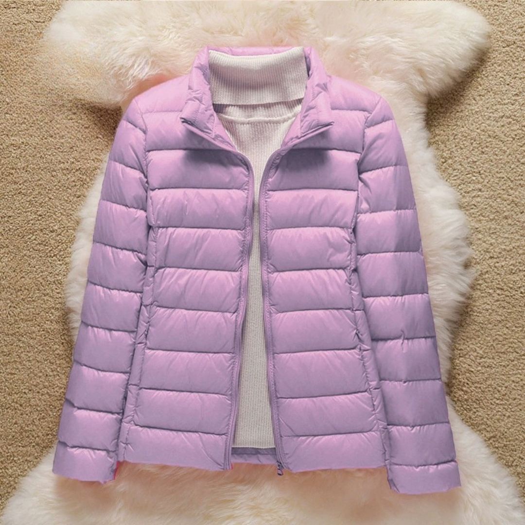 Aubrey | Campera Impermeable Violeta