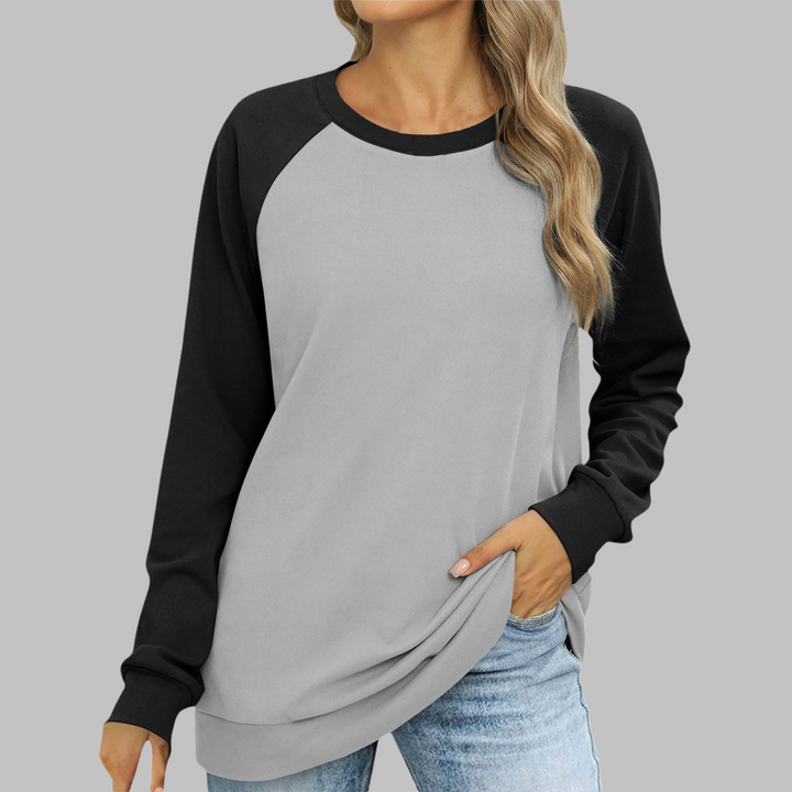 Lhantel | Sudadera Casual de Cuello Redondo y Manga Larga