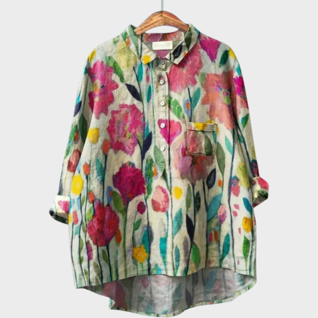 Mabel | Blusa Oversize con Botones