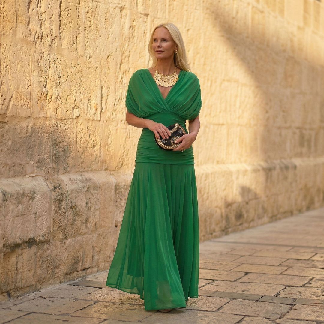 Sienna | Elegante Vestido Verde
