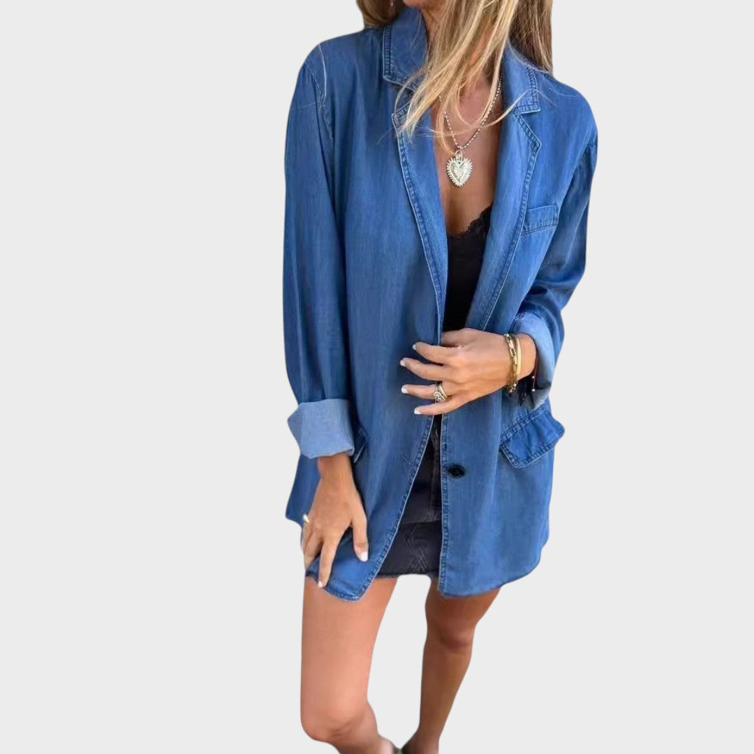 Xoana | Blazer de Jean Oversize