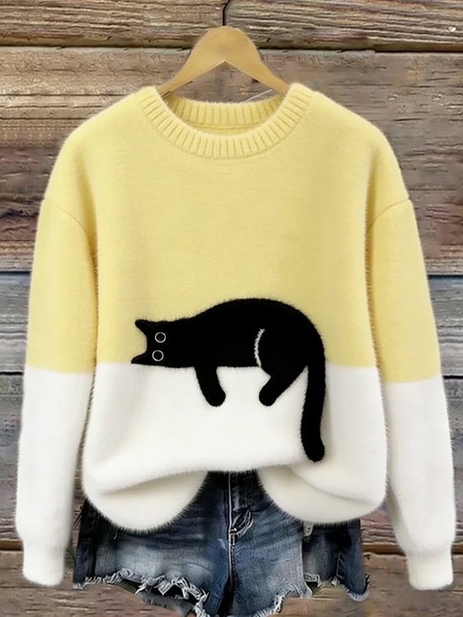 Bridget | Suéter con Diseño de Gato
