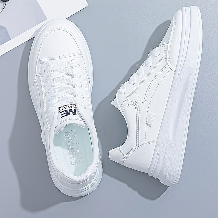 Elke | Zapatillas blancas elegantes con comodidad ligera
