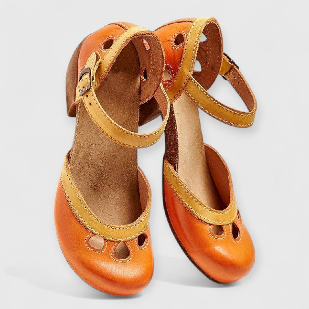 Kristina | Sandalias Elegantes con Taco