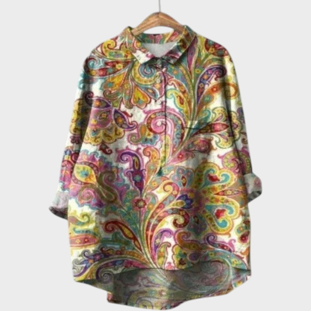Elisa | Blusa Oversize con Botones