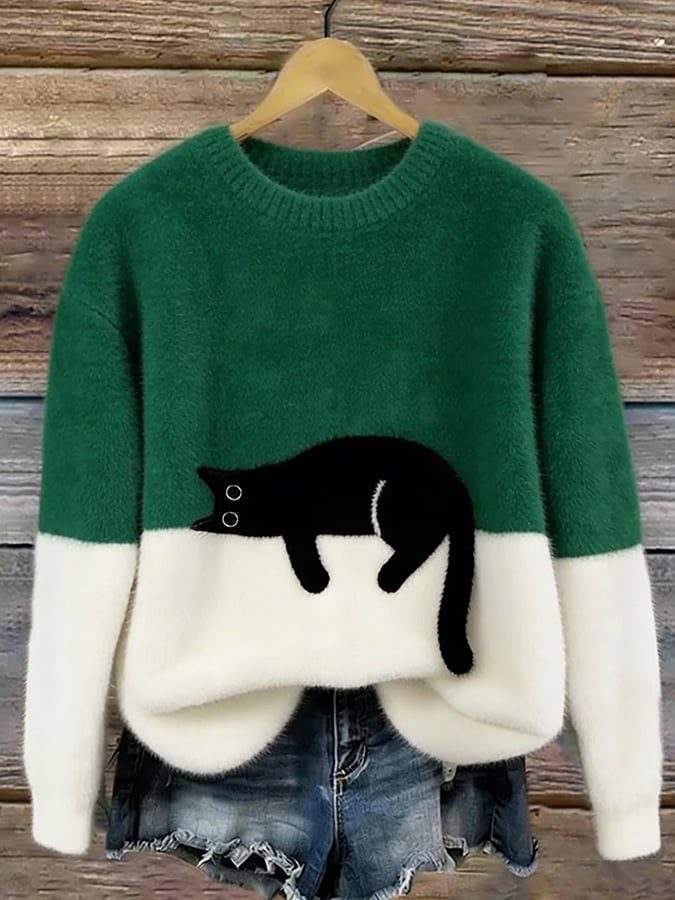 Bridget | Suéter con Diseño de Gato