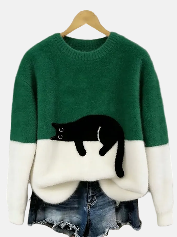 Bridget | Suéter con Diseño de Gato