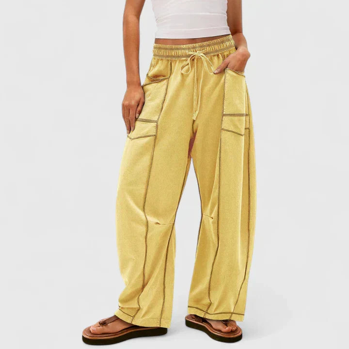 Ariadna | Pantalón Cómodo de Pierna Holgada