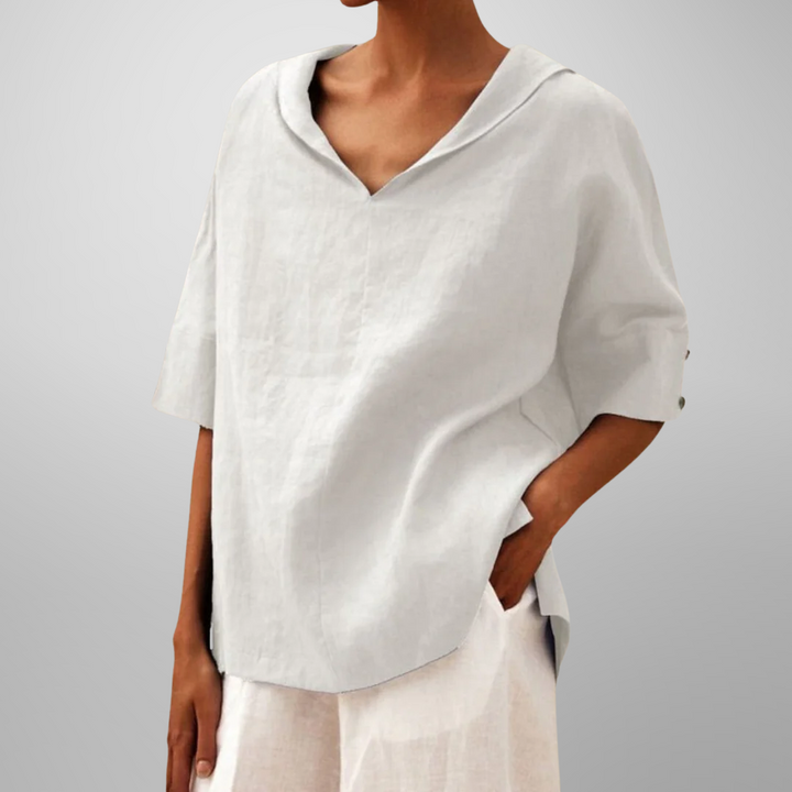 Lucy | Blusa de Algodón Holgada para Mujeres