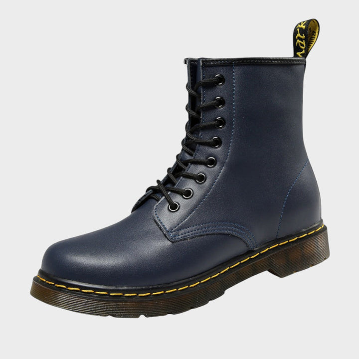 Roberta | Botas Estilo Militar con Cordones