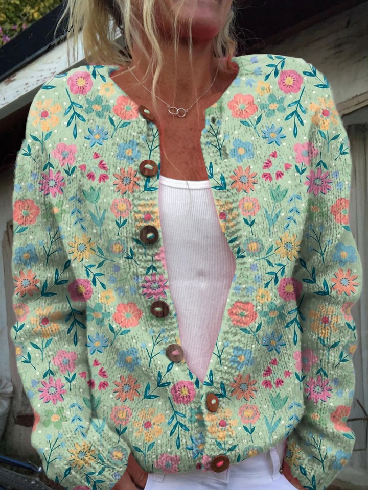 Marisol | Suéter Cardigan Vintage para Mujeres