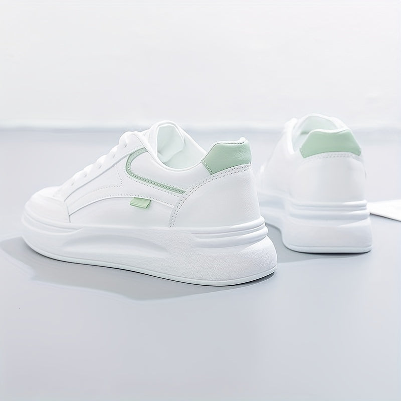 Elke | Zapatillas blancas elegantes con comodidad ligera