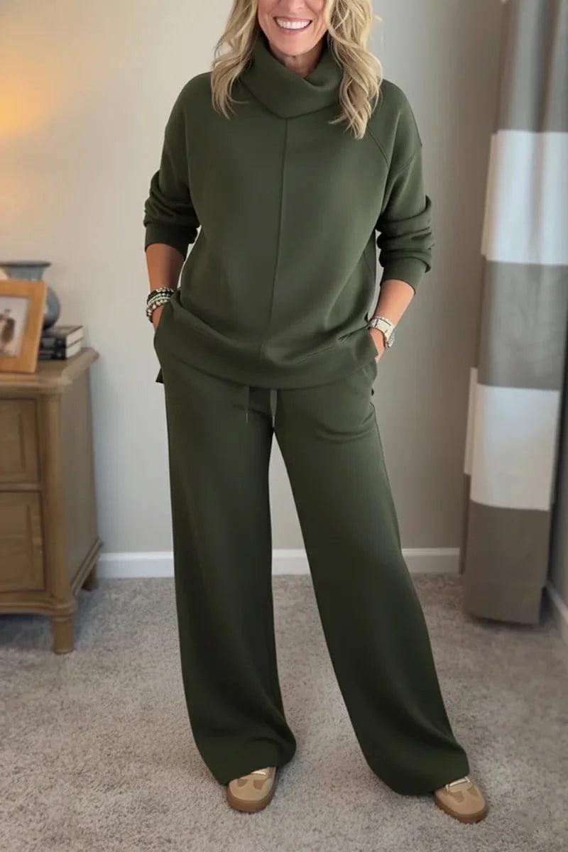 Conjunto Cómodo Farah | Top y Pantalones Coordinados