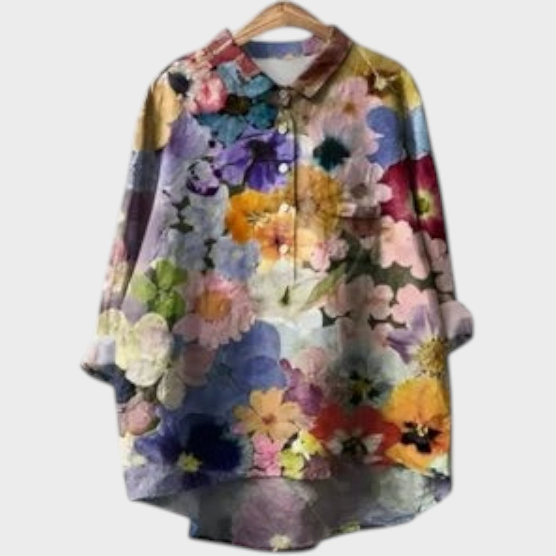 Fiorella | Blusa Oversize con Botones