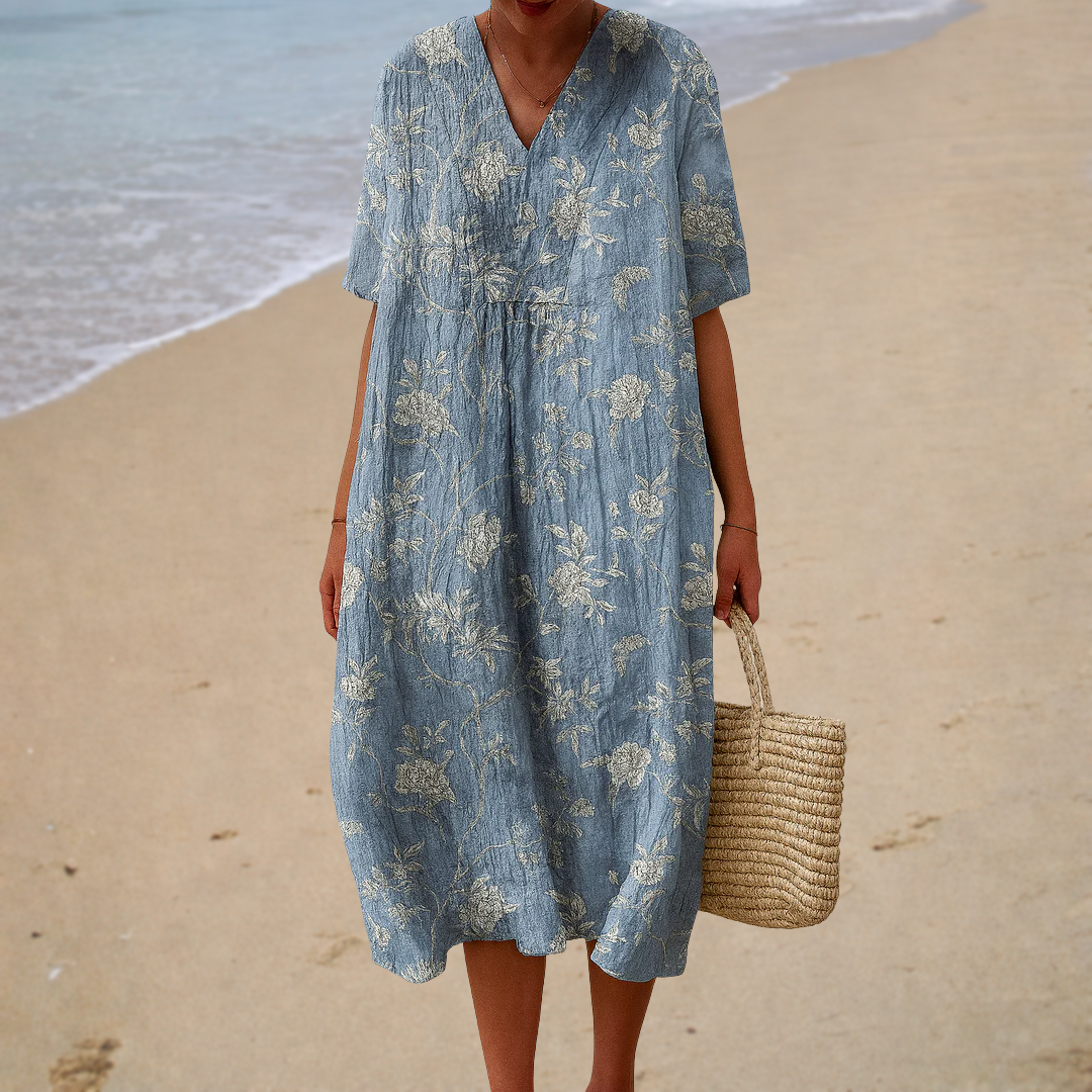 Cäcilie | Vestido de verano ligero con estampado