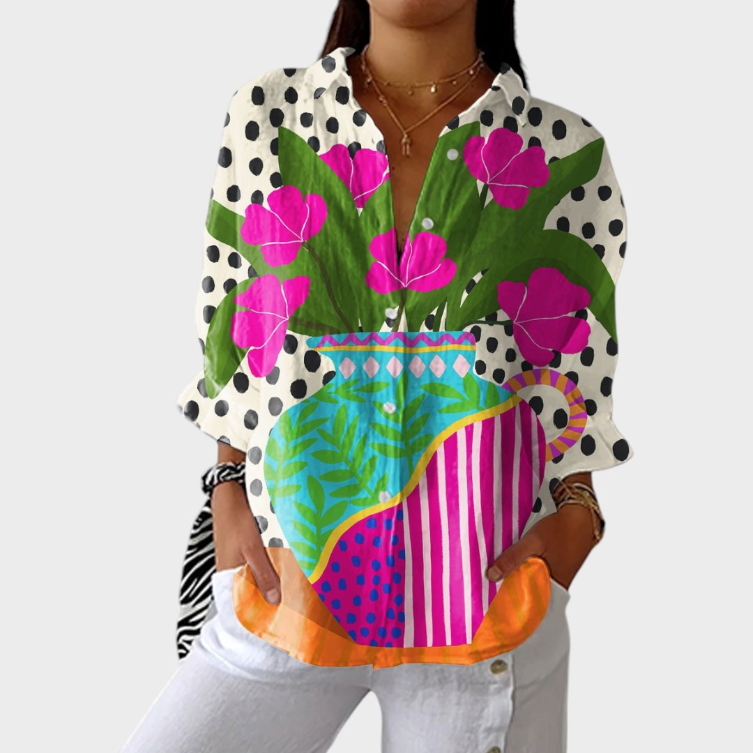 Diana | Blusa Camisera Floral