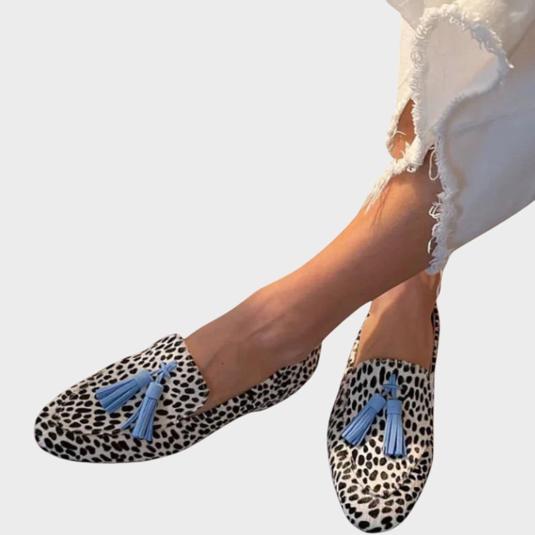 Ángela | Mocasines con Estampado Animal