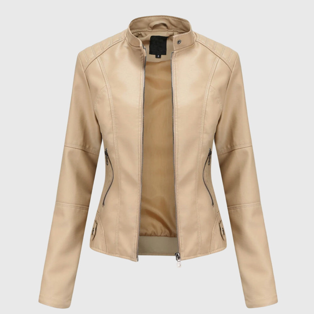 Giorgina | Elegante chaqueta de cuero para mujeres
