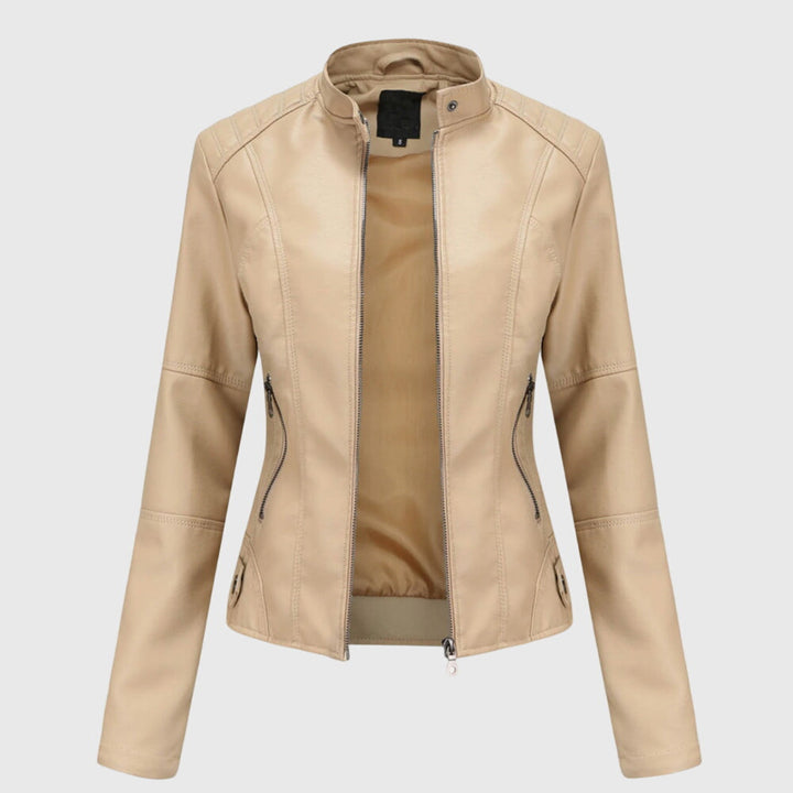 Giorgina | Elegante chaqueta de cuero para mujeres